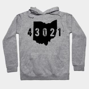 43021 Zip Code columbus Ohio Alum Creek Hoodie